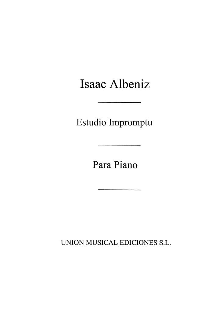 Estudio Impromptu Op.56